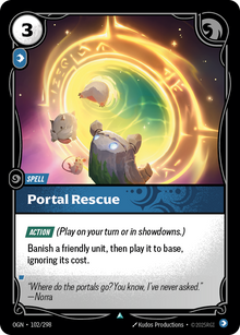 Portal Rescue — Origins — Uncommon — Spell