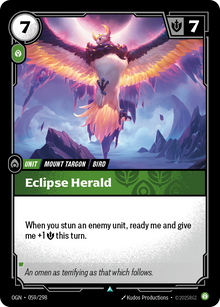Eclipse Herald — Origins — Uncommon — Unit