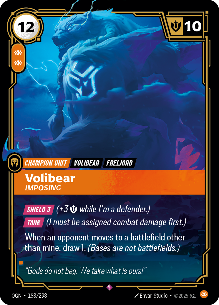 Volibear, Imposing — Origins — Rare — Unit