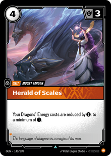 Herald of Scales — Origins — Uncommon — Unit