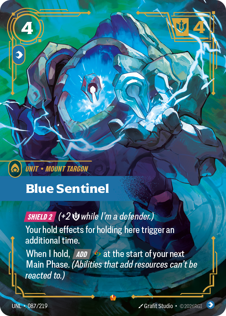 Blue Sentinel — Unleashed — Epic — Unit