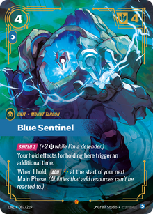 Blue Sentinel — Unleashed — Epic — Unit