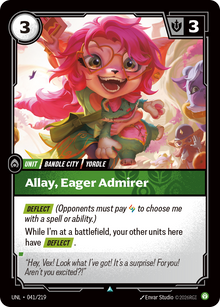 Allay, Eager Admirer — Unleashed — Uncommon — Unit