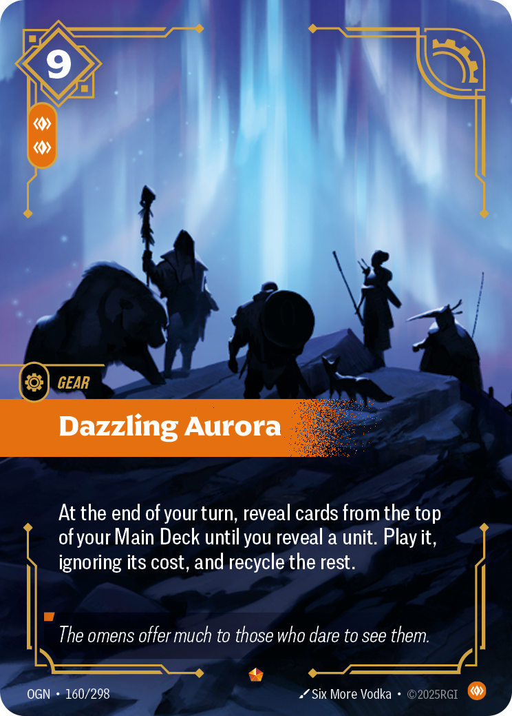 Dazzling Aurora — Origins — Epic — Gear