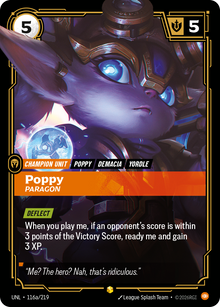 Poppy - Paragon (Alternate Art) — Unleashed — Showcase — Unit