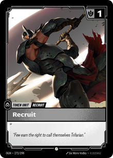 Recruit (NX) — Origins — Common — Unit