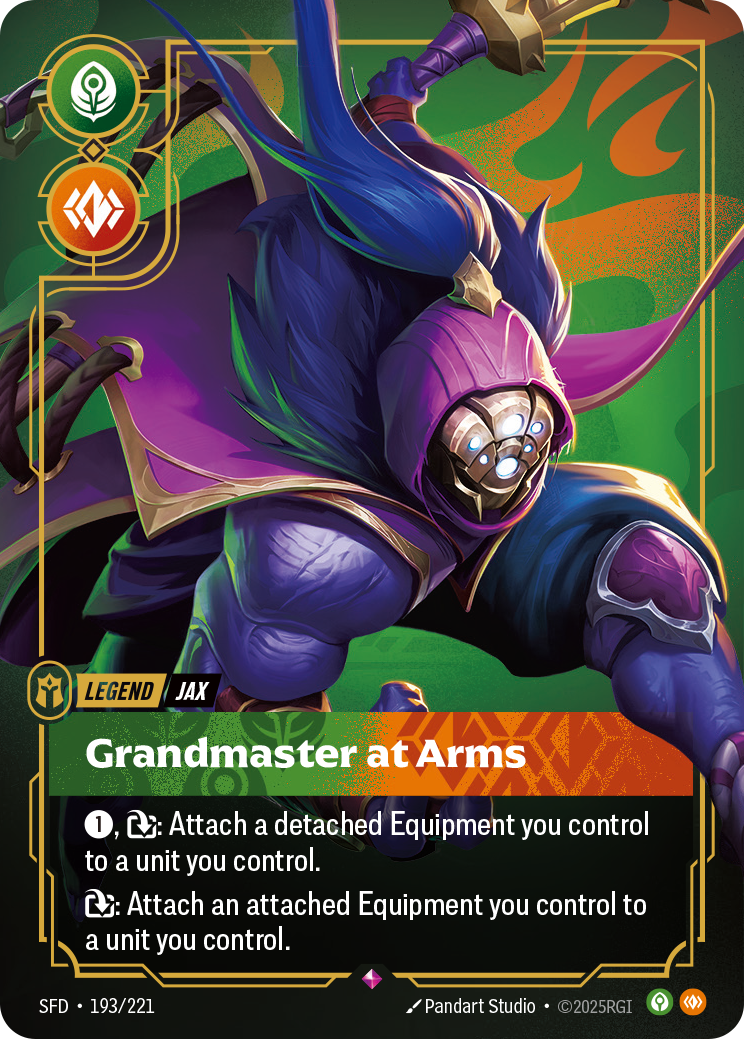 Grandmaster at Arms — SFD — Rare — Legend