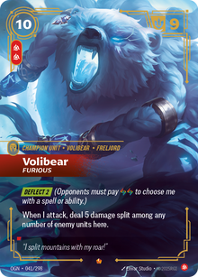 Volibear, Furious — Origins — Epic — Unit