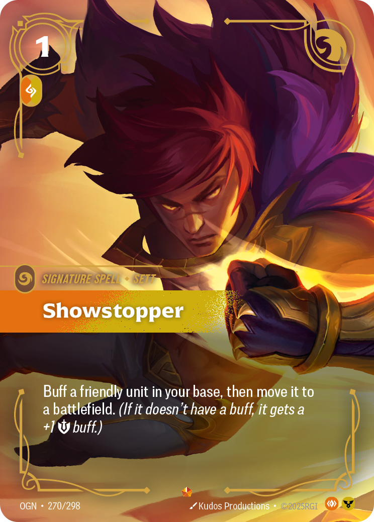 Showstopper — Origins — Epic — Spell