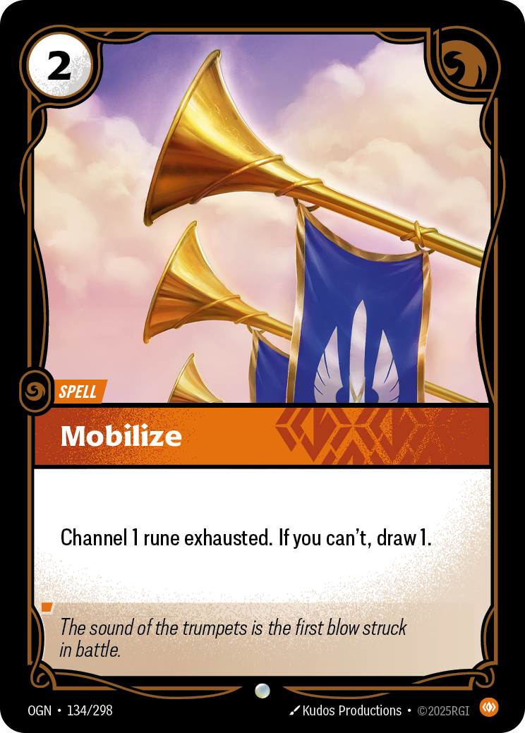 Mobilize — Origins — Common — Spell