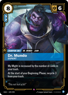Dr. Mundo, Expert — Origins — Rare — Unit