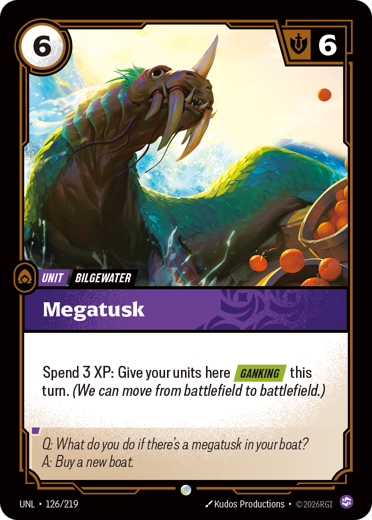 Megatusk — Unleashed — Common — Unit