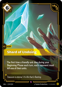Shard of Undoing — Unleashed — Rare — Gear