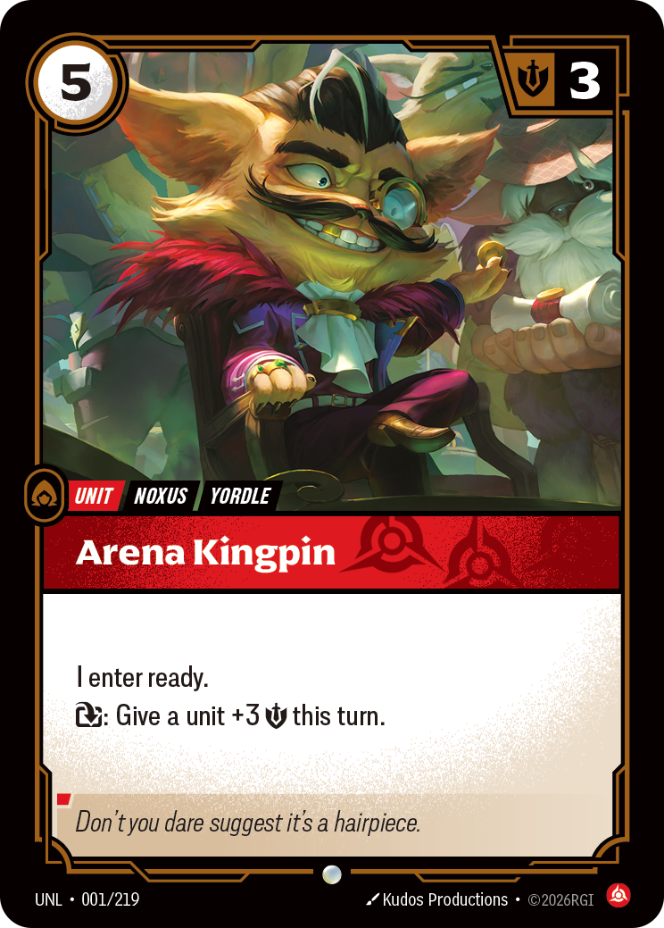Arena Kingpin — Unleashed — Common — Unit