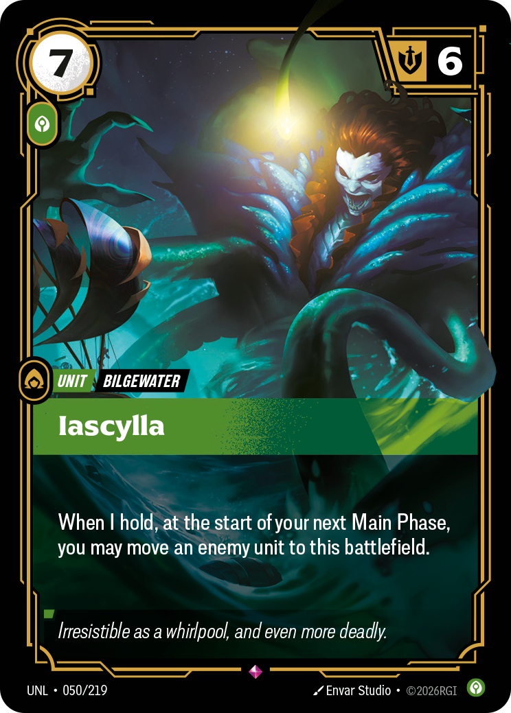 Iascylla — Unleashed — Rare — Unit