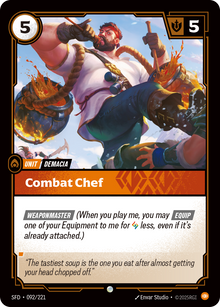 Combat Chef — SFD — Common — Unit