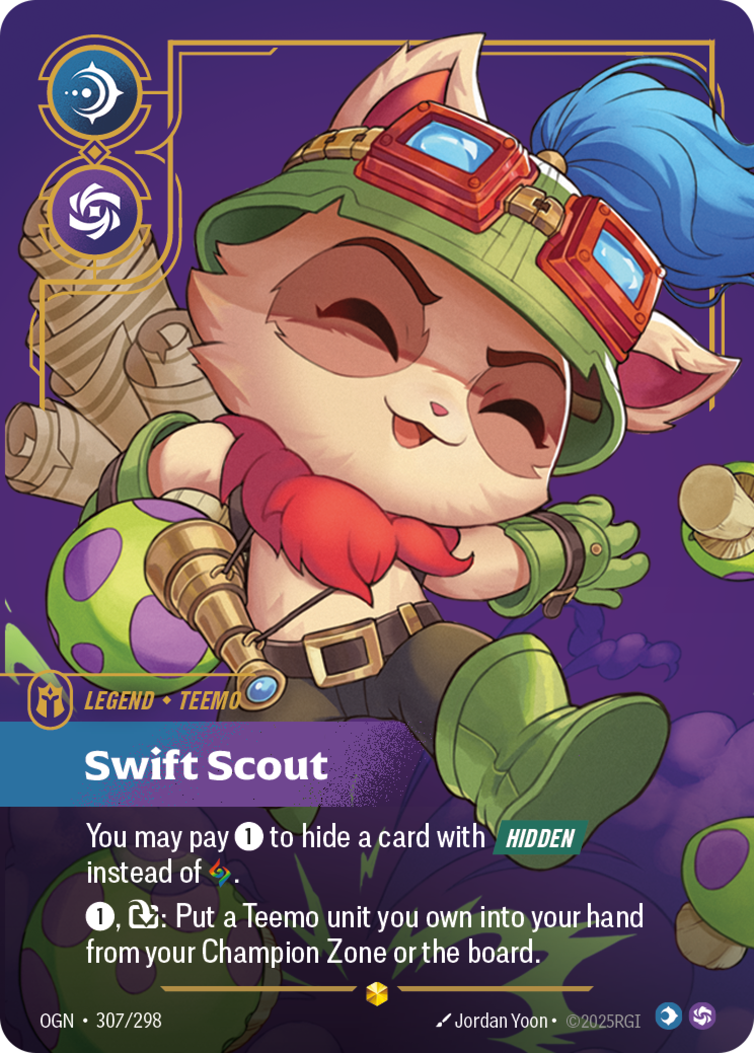 Swift Scout — Origins — Showcase — Legend