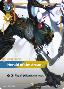 Herald of the Arcane — Origins — Showcase — Legend