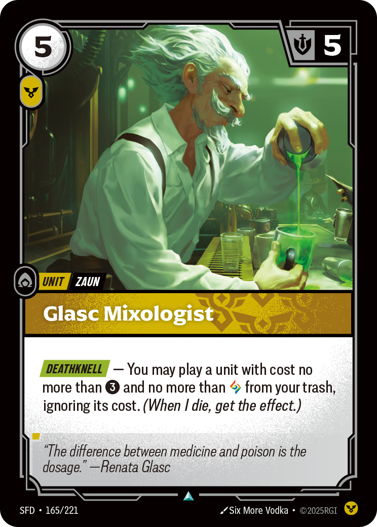 Glasc Mixologist — SFD — Uncommon — Unit