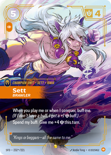 Sett, Brawler — SFD — Showcase — Unit