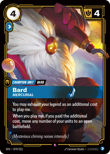 Bard, Mercurial — SFD — Rare — Unit