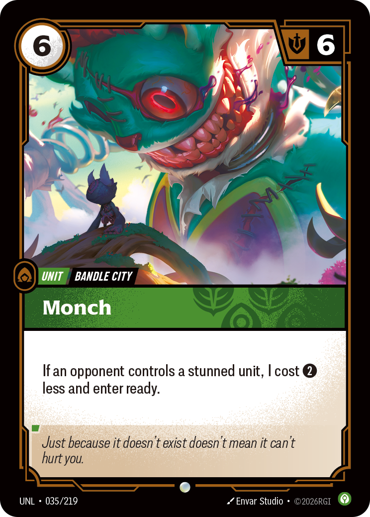 Monch — Unleashed — Common — Unit
