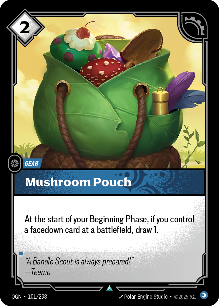Mushroom Pouch — Origins — Uncommon — Gear