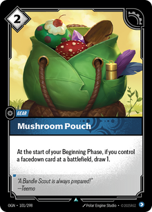 Mushroom Pouch — Origins — Uncommon — Gear