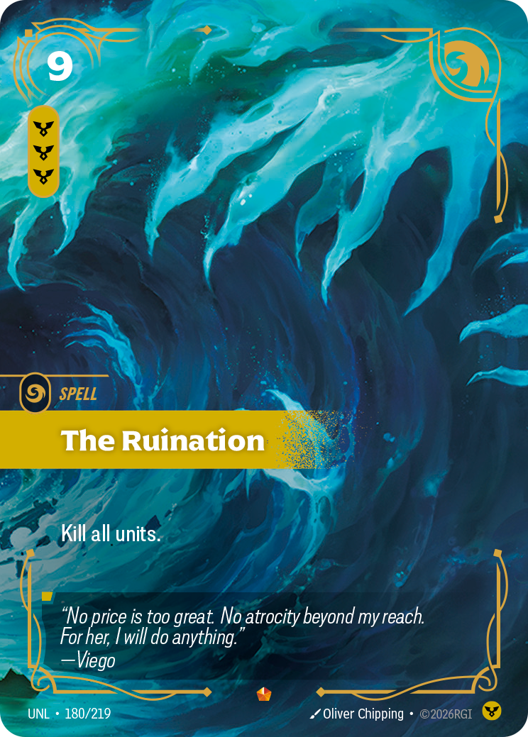 The Ruination — Unleashed — Epic — Spell