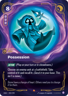 Possession — Origins — Epic — Spell