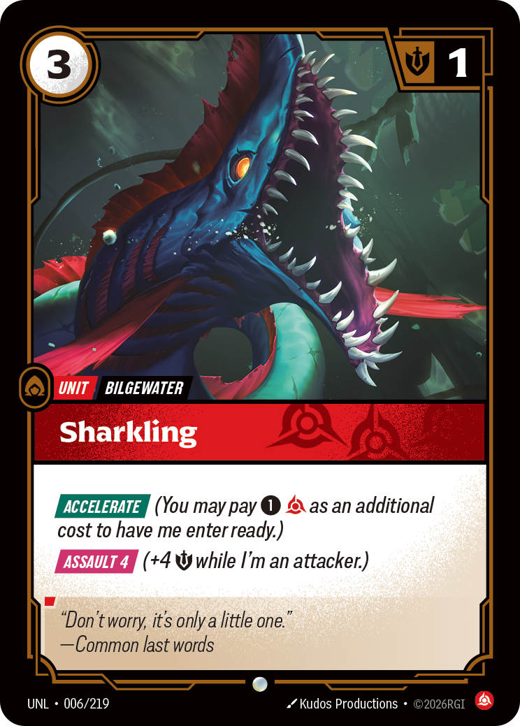 Sharkling — Unleashed — Common — Unit