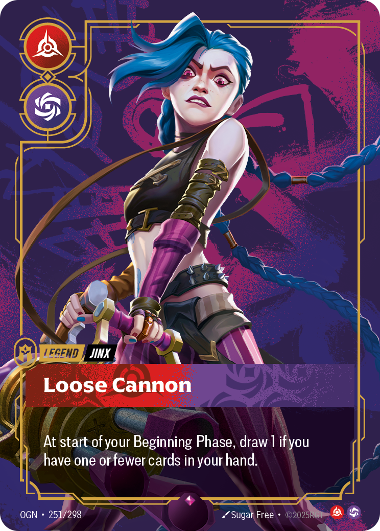 Loose Cannon — Origins — Rare — Legend