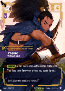 Yasuo, Windrider — Origins — Epic — Unit