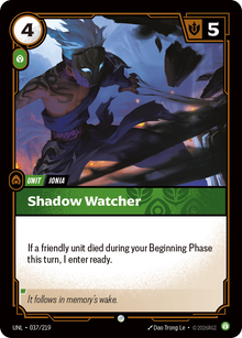 Shadow Watcher — Unleashed — Common — Unit