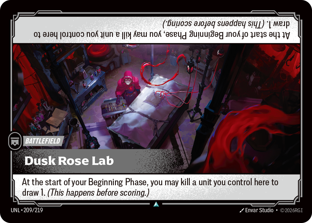 Dusk Rose Lab — Unleashed — Uncommon — Battlefield