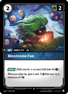 Blastcone Fae — Origins — Uncommon — Unit
