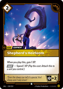 Shepherd's Heirloom — Unleashed — Common — Gear