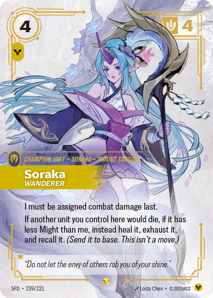 Soraka, Wanderer — SFD — Showcase — Unit