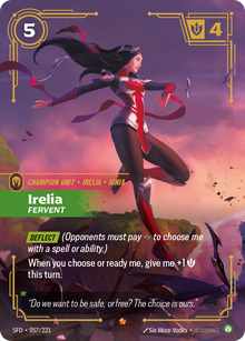 Irelia, Fervent — SFD — Epic — Unit