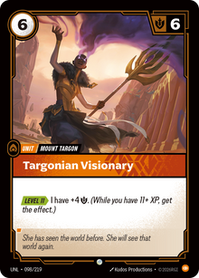 Targonian Visionary — Unleashed — Common — Unit