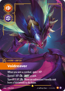 Kha'Zix - Voidreaver (Overnumbered) — Unleashed — Showcase — Legend