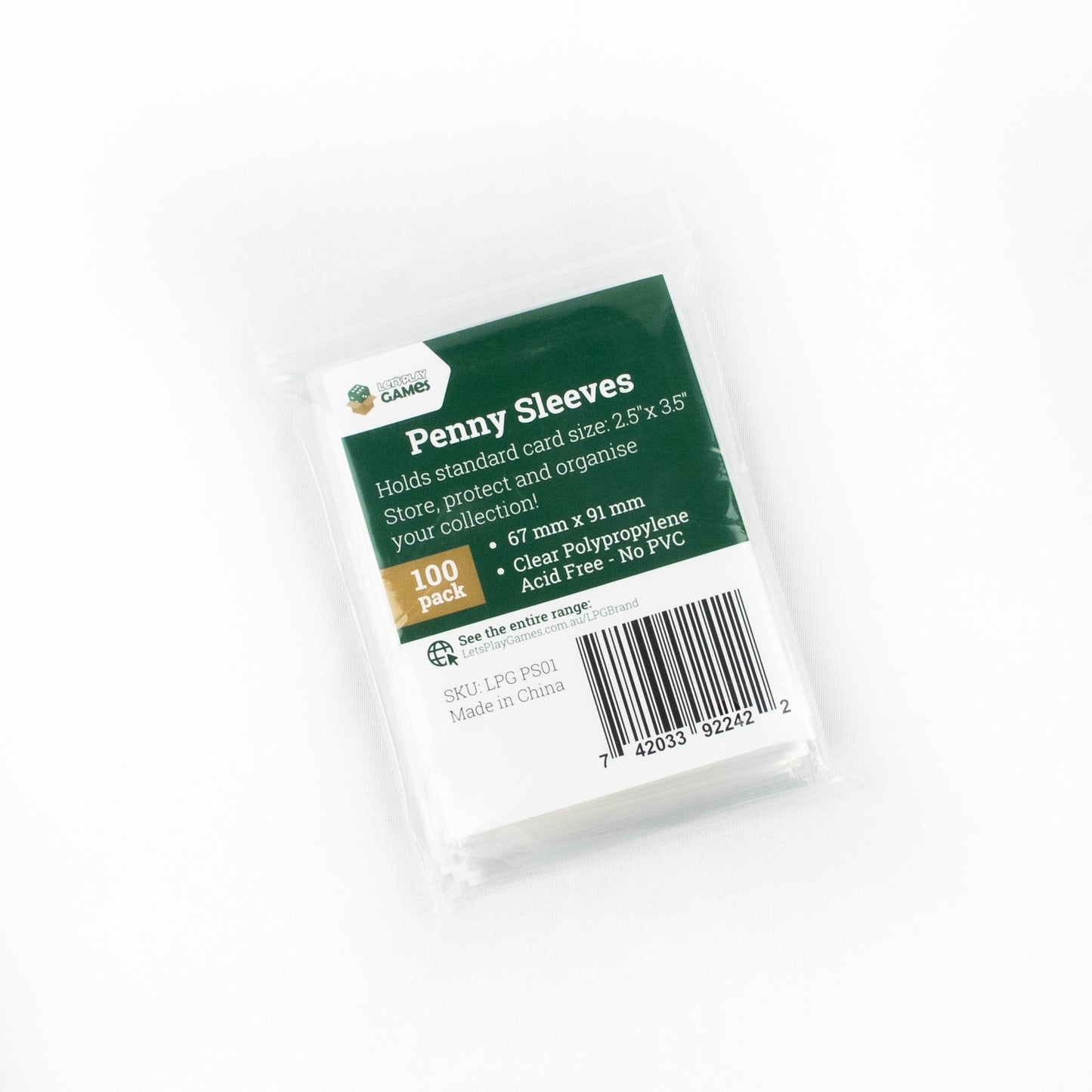 LPG Essentials Penny Sleeves