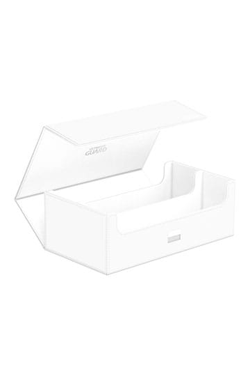 Ultimate Guard: Deck Case – XenoSkin Monocolour Arkhive Flip Case 800+ – White